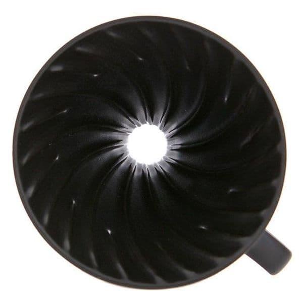 Воронка керамическая Hario VDC-02-GR-UEX, черная матовая - фото 1 - id-p96476888