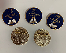 Изготовление значков медалей по индивидуальному заказу