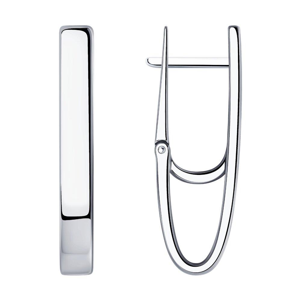 Серьги из серебра  94-120-00645-1, фото 1