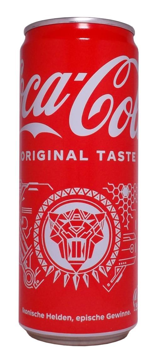 Coca-Cola Original MARVEL 330ml Slim Классика /ПОЛЬША/ (24шт-упак)