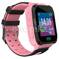 Смарт-часы Jet Kid Connect, 1.44", 128x128, 350 мАч, Pink