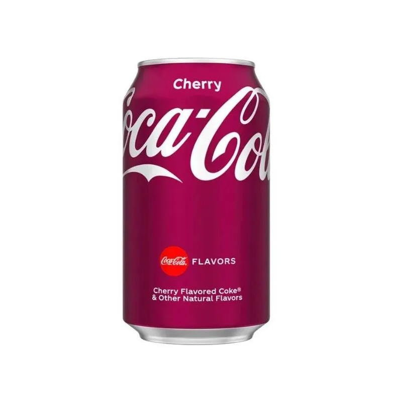 Coca-Cola Cherry Вишня 355ml США (12шт-упак)