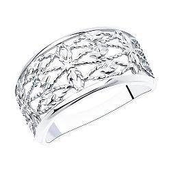 Кольцо из серебра Diamant 94-110-00720-1 покрыто  родием