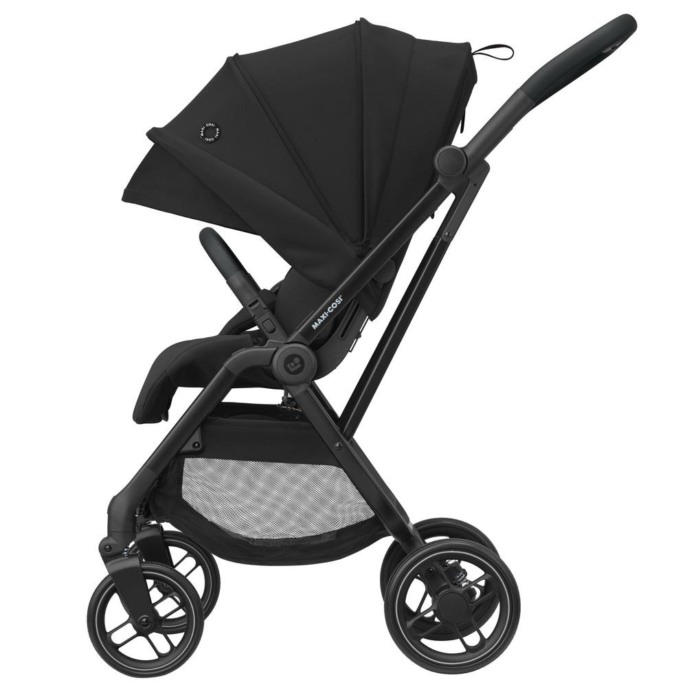 Коляска Leona Essential Black черный (большие колеса) (Maxi-Cosi, Нидерланды) - фото 4 - id-p107433505