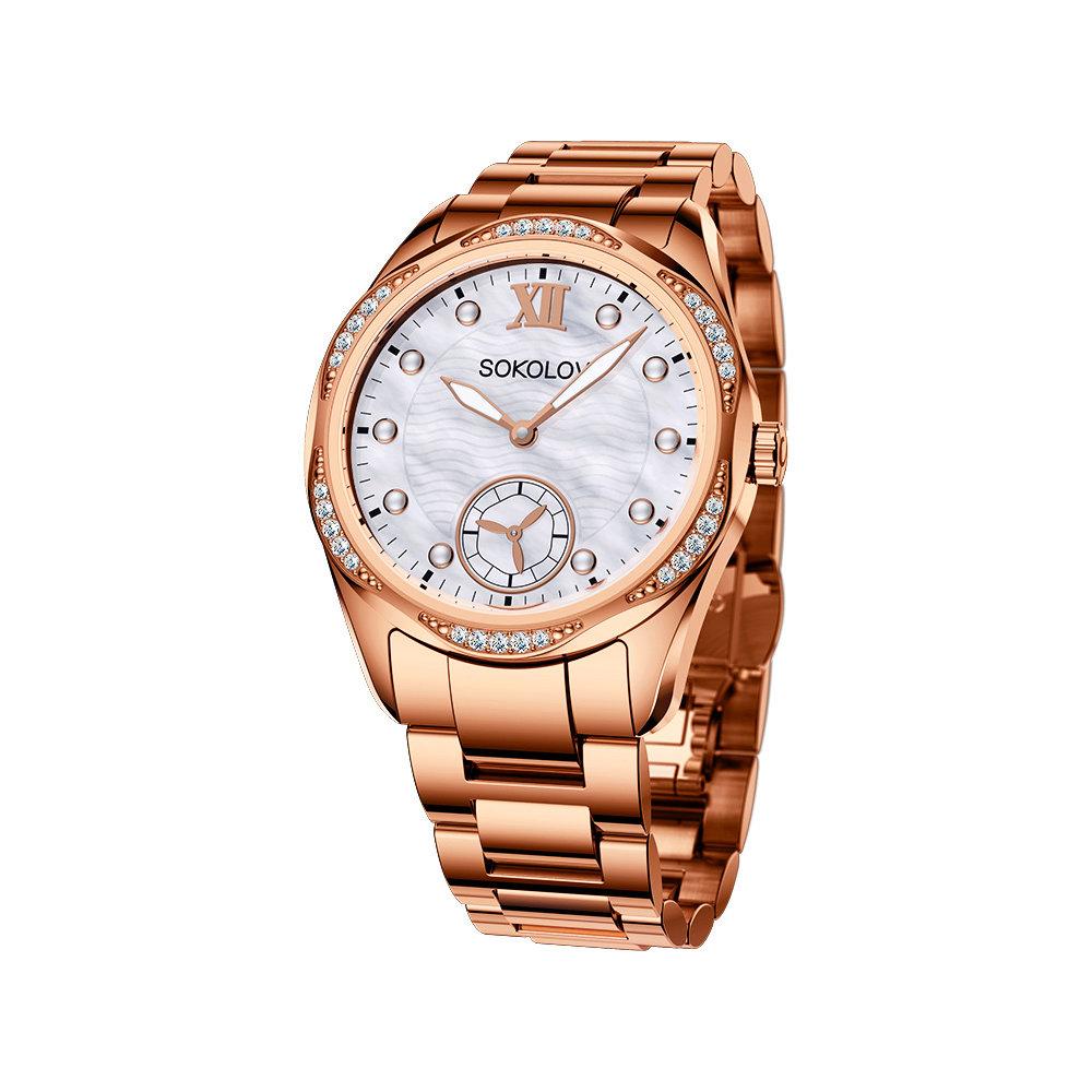 Женские стальные часы SOKOLOV 324.73.00.001.03.02.2 коллекц. Searacer - фото 1 - id-p82970241