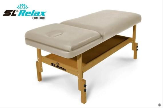 Массажный стол стационарный Comfort SLR-16 (бежевый)