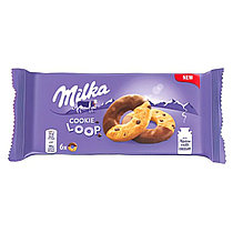 Печенье Milka Cookie Loop 132 гр (12 шт-упак) / Европа