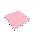 Самоклеящийся блок Berlingo "Ultra Sticky", 75*75мм, 100л., пастель, розовый, фото 3