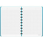 Бизнес-тетрадь В5+, 80л., Berlingo "Eclipse", клетка, на кольцах, с возм. замены блока, 80г/м2, плас, фото 5