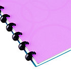 Бизнес-тетрадь В5+, 80л., Berlingo "Eclipse", клетка, на кольцах, с возм. замены блока, 80г/м2, плас, фото 8