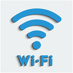 Знак информационный OfficeSpace "Wi-Fi", 200*200мм, самоклейка