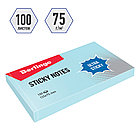 Самоклеящийся блок Berlingo "Ultra Sticky", 125*75мм, 100л, пастель, голубой, фото 4