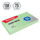 Самоклеящийся блок Berlingo "Ultra Sticky", 125*75мм, 100л, пастель, зеленый, фото 3