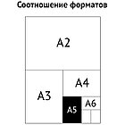 Бизнес-блокнот А5, 120л., OfficeSpace "Field flowers", глянцевая ламинация, фото 5