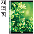 Бизнес-блокнот А5, 120л., OfficeSpace "Природа. Макро", глянцевая ламинация, фото 2