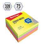 Самоклеящийся блок Berlingo "Ultra Sticky", 75*75мм, 320л, 4 неоновых цвета, фото 3