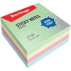 Самоклеящийся блок Berlingo "Ultra Sticky", 75*75мм, 400л, 4 пастельных цвета, фото 2