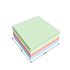 Самоклеящийся блок Berlingo "Ultra Sticky", 75*75мм, 400л, 4 пастельных цвета, фото 4