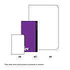 Телефонная книга А5, 80л., на гребне OfficeSpace "Моноколор. Fine color", с высечкой, фото 4