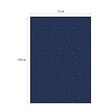 Упаковочная бумага глянц. 70*100см, MESHU "Golden constellations", 90г/м2, фото 3