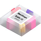 Ластик Berlingo "Riddle XS", прямоугольный, цвета ассорти, 34*34*14мм, фото 4