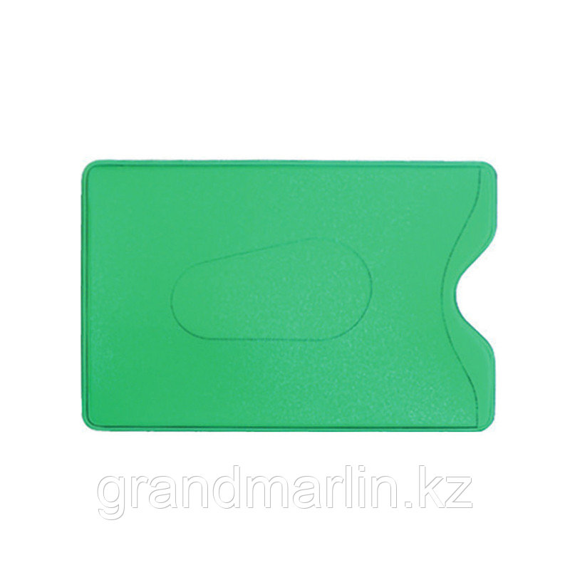 Обложка-карман для карт и пропусков ДПС 64*96мм, ПВХ, зеленый - фото 1 - id-p107441360