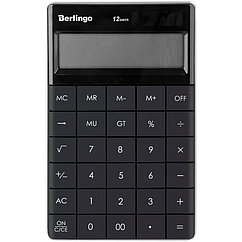 Калькулятор Berlingo Power TX, 12 разрядный, 165*105*13мм, антрацит