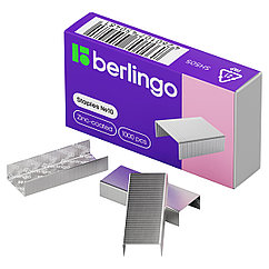 Скобы для степлера Berlingo, оцинкованные, №10,  1000 шт/уп