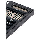 Калькулятор карманный Eleven SLD-100NR, 8 разрядов, двойное питание, 58*88*10мм, черный, фото 5