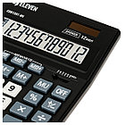 Калькулятор настольный Eleven Business Line CDB1201-BK, 12 разрядов, двойное питание, 155*205*35мм,, фото 4