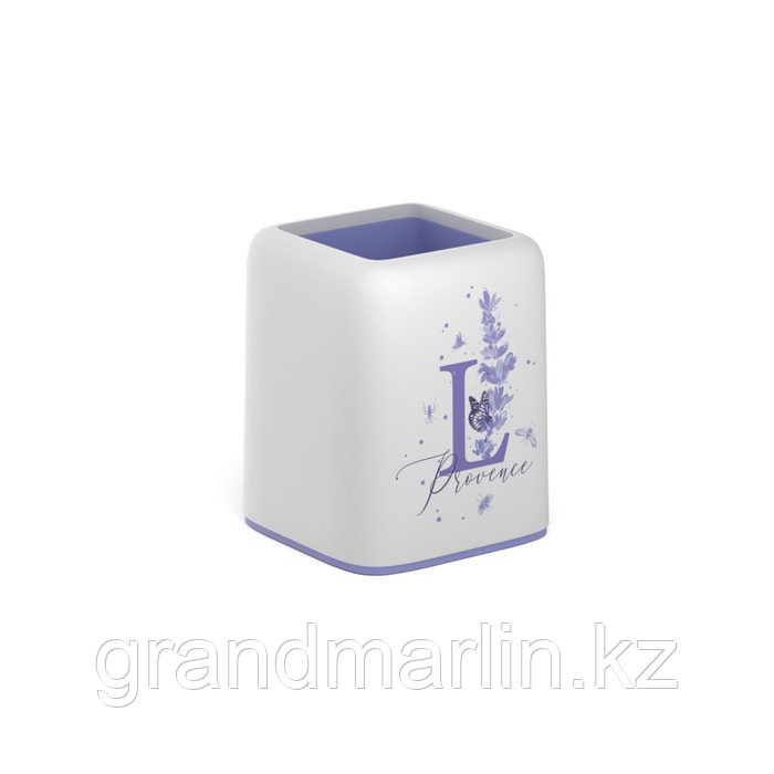Подставка настольная пластиковая ErichKrause Forte, Lavender, белый с фиолетовым - фото 1 - id-p107441011