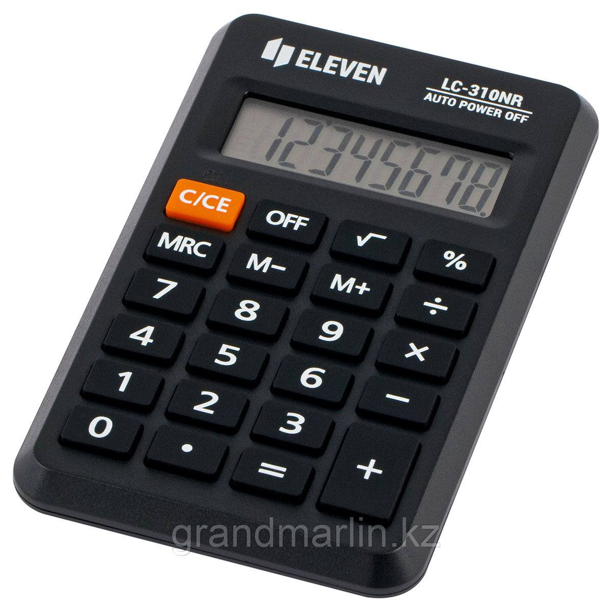 Калькулятор карманный Citizen LC-310NR, 8 разр., питание от батарейки, 69*114*14мм, черный
