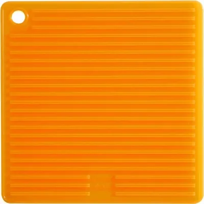 Прихватка Mastrad из силикона квадратная, оранжевая F83409 - фото 1 - id-p107441730