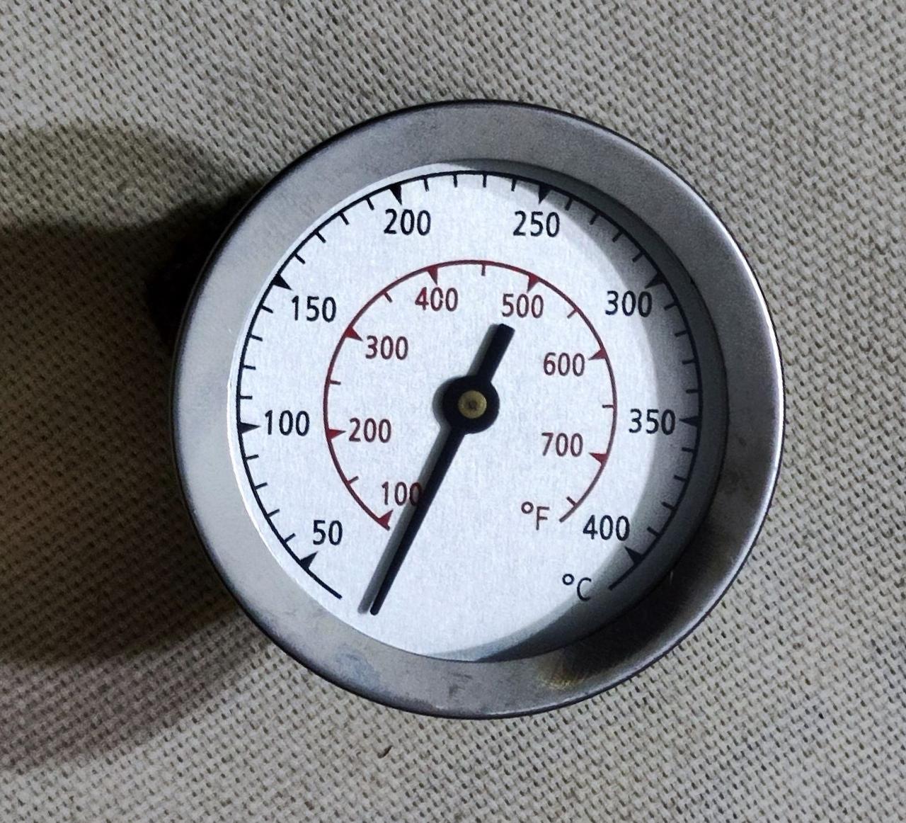 Термометр для мангала и барбекю от 50 до 400°C - фото 1 - id-p107441798