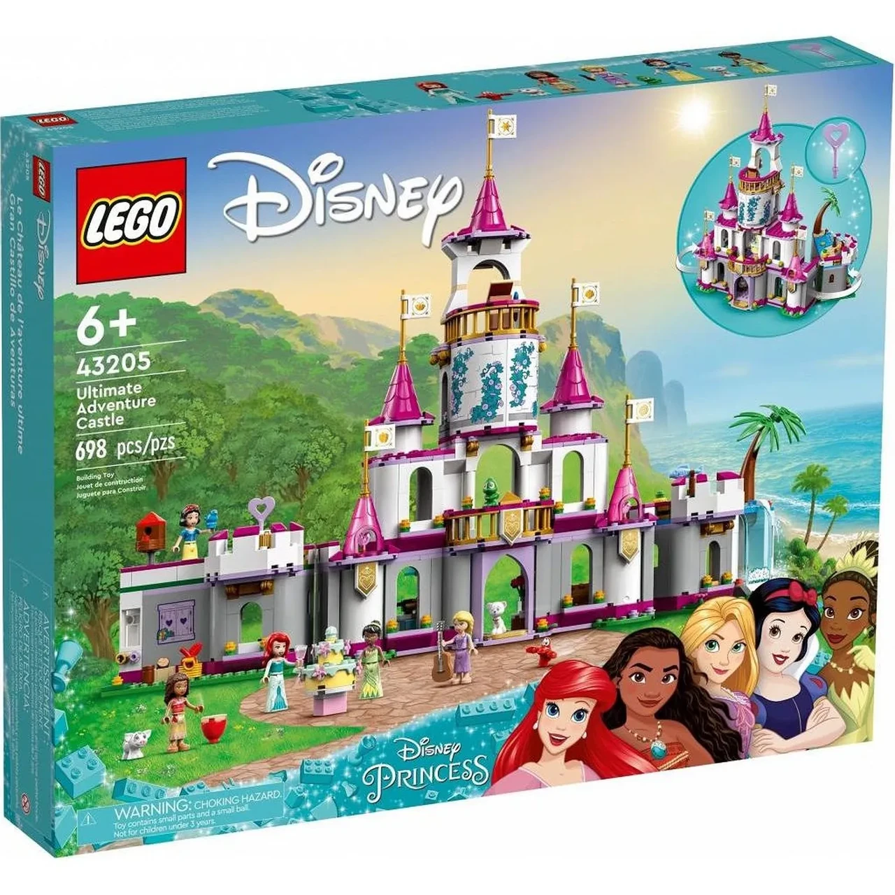 Конструктор LEGO Disney Princess Замок невероятных приключений 43205 - фото 1 - id-p107416449