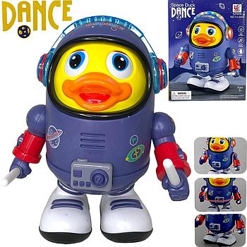 YJ3031 Космическая утка (танцует,музыка,свет) Space Duck Dance 19*15см