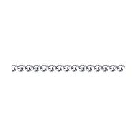 Браслет из серебра Diamant 96-150-14070-1 покрыто родием, бисмарк ручной