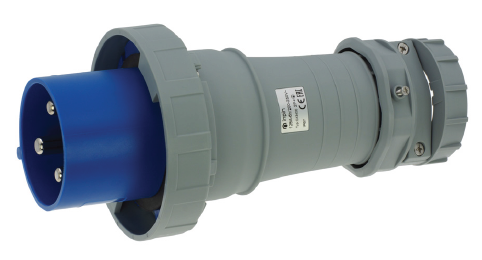 CA3400 INPIN Вилка кабельная 125A/230V/1P+N+E/IP67