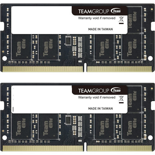 Оперативная память для ноутбука 16GB Kit (2x8GB) DDR4 3200Mhz Team Group ELITE PC4-25600 CL22 SO-DIMM