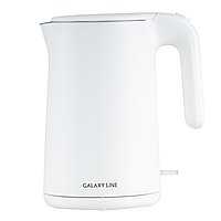 Чайник электрический с двойными стенками GALAXY LINE GL0327 Белый