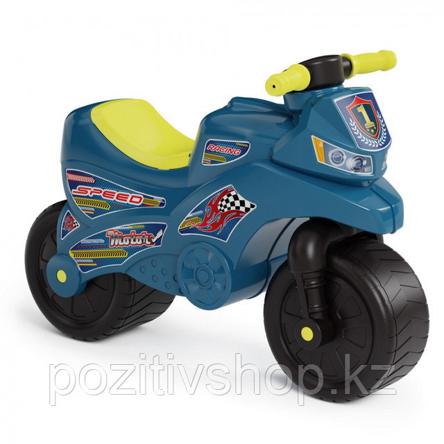 Каталка детская Альтернатива Мотоцикл синий