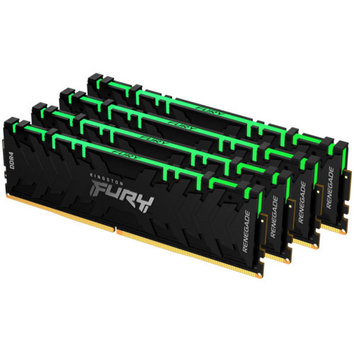 Модуль памяти Kingston Fury Renegade RGB KF436C16RB1AK4/64 DDR4 DIMM 16Gb