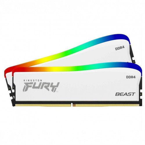 Модуль памяти Kingston Fury Beast White RGB KF436C18BWAK2/32 DDR4 DIMM 32Gb