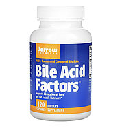 Jarrow formulas bile acid factors, добавка с желчными кислотами, 120 капсул