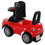 Машинка каталка Turbo (сигнал) Красный, фото 5