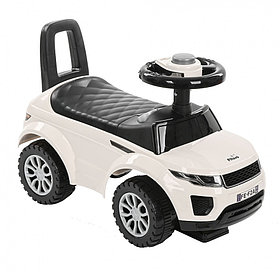 Машинка каталка Turbo (сигнал) Белый