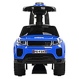 Машинка каталка Turbo (сигнал) Синий, фото 6