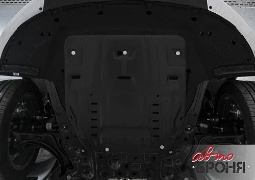 Защита двигателя и КПП для Hyundai Santa Fe 2021-, V - 2.2d; 2.5; 3.5, фото 2