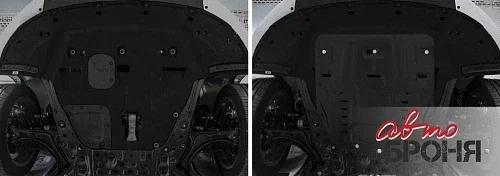 Защита двигателя и КПП для KIA Sorento 2020-, V - 2.2d; 2.5; 3.5, фото 2