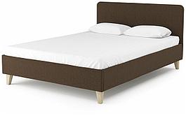 Кровать Salotti Сканди коричневый 160х200 см